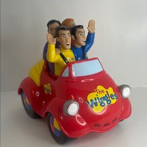2003 Spinmaster The Wiggles Toot Toot Big Red Car Musical Vintage Working